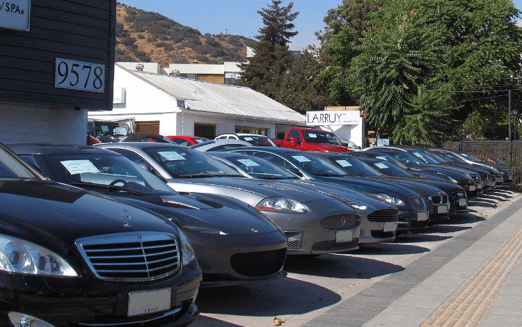 Car from a Dealership