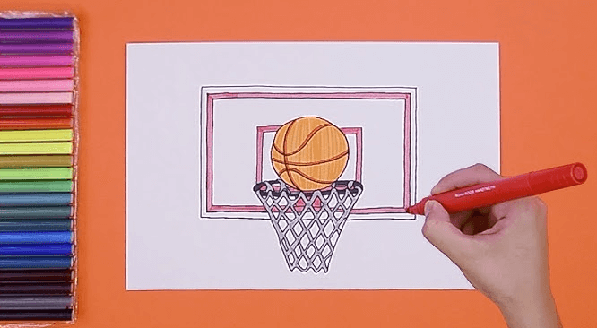 Drawing:Cul23ybyzfm= Basketball