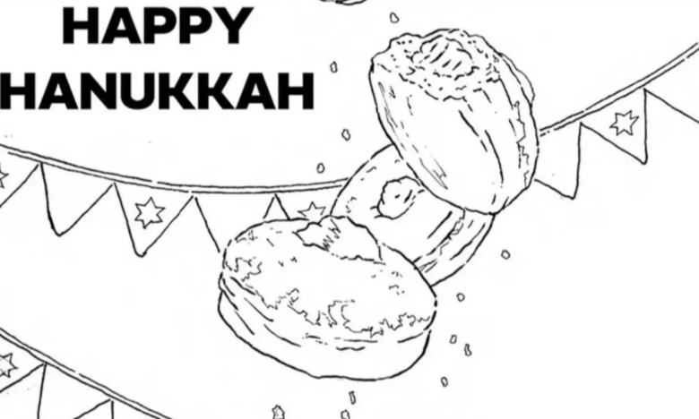 Free Printable:1nqo2ekcz28= Hanukkah Coloring Pages