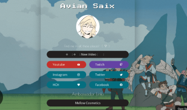 Addendalum: Custom Online Profile