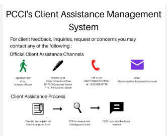 9412569400: Client Assistance Line