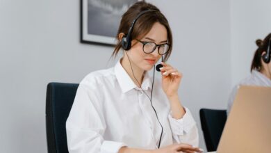 business customer support line