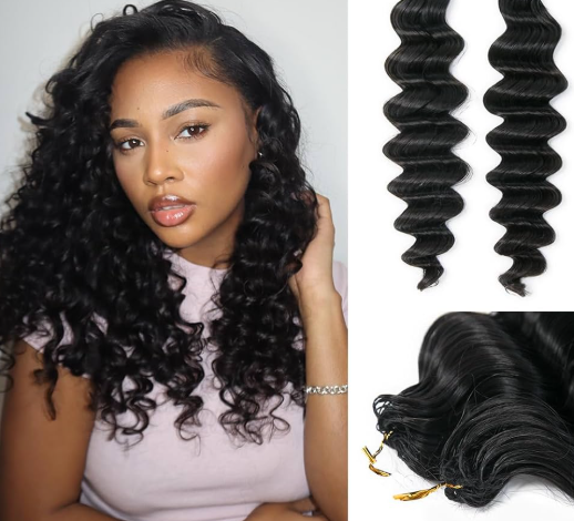 Enhance Your Appearance with the Exquisite Loose Deep Wave Crochet Hair